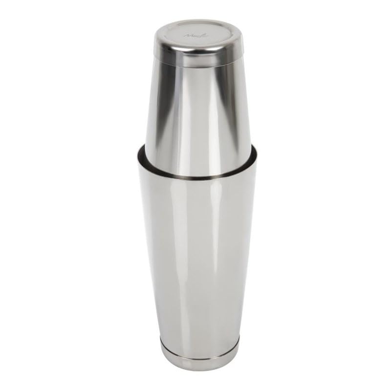 Beaumont Mezclar and Boston Stainless Steel Cocktail Shaker 2 Pieces