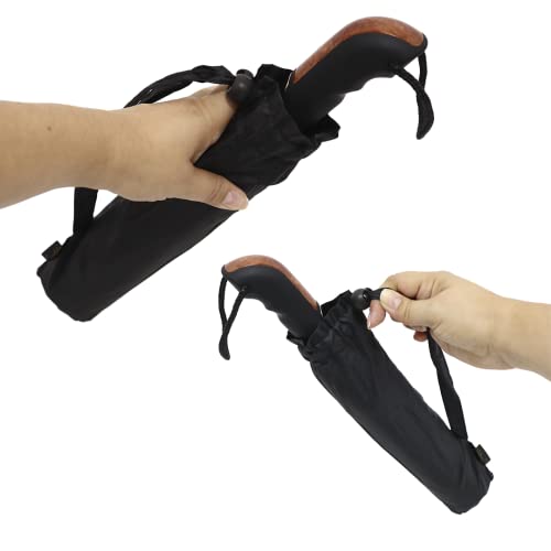 Guarda Chuva Automático Reforçado Contra Vento Cabe Na Bolsa