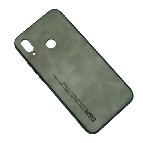 Kepuch Silklike Case for Huawei Nova 3E/P20 Lite - Cover Bumper Built-in Metal Plate for Huawei Nova 3E/P20 Lite - Gray