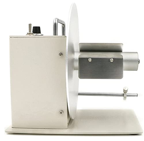 TECHTONGDA Automatic Electric Label Tags Rewinder Rewinding Machine, Label Rewinder with Speed Adjustment, Roll Diameter 9", Lable Width 5.9", 110V/220V