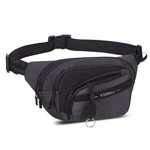 YSHHao Crossbody Bauchtasche mit Schlüsselhalter