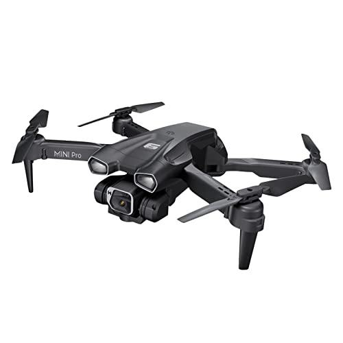 New H66 Aerial Drone, 4K Professional Hd Camera Drone For Adult, Long Endurance Folding Remote Control Aircraft With Wifi Fpv Live Video, Single Lens With Storage Bag, Trajectory Flight, App Control (Black B) #TOP6