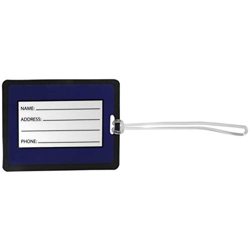 Siskiyou Sports Baltimore Ravens Gepäckanhänger, Vinyl, 2 Stück, Violett, Einheitsgröße