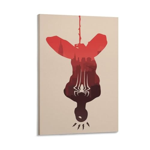 �}�[�x�� �|�X�^�[ �X�p�C�_�[�}�� �G�� �|�X�^�[ Marvel �|�X�^�[ �I�t�B�X �x�b�h���[�� �_�C�j���O���[������ �L�����o�X �E�H�[���A�[�g �|�X�^�[ ��� �A�[�g�p�l��12x18inch(30x45cm)