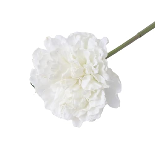 Sohha 10Pcs Real Touch Artificial Carnation Flower,Silk Faux Flowers, Fake Carnation For Funeral Arrangements, Wedding Bouquets, Cemetery Wreaths thumb #4