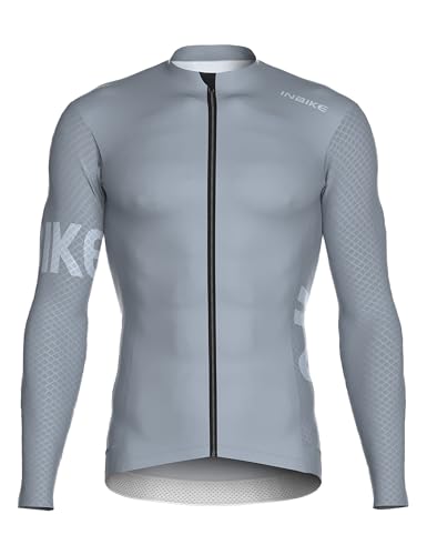 INBIKE �T�C�N���W���P�b�g �T�C�N�����O�� �~ �X�|�[�c�E�F�A �����g�b�v�X �H �T�C�N�����O�p �h�� ���� UV�J�b�g ���]�� �����Y (JP, �A���t�@�x�b�g, M, �O���[)