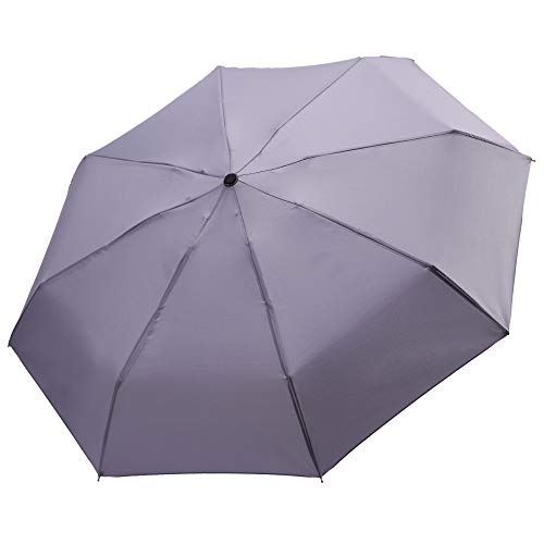 Goothdurs Mini Travel Compact Windproof Umbrella - Small Folding Lightweight Sun & Rain Umbrellas with 95% UV Protection for Women Men