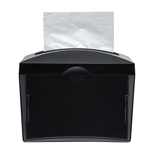 7.5 x 6 x 6.3 Inch Napkin Holders, 10 Rectangle Napkin Dispensers - Tabletop, Easy Access, Gray Plastic Commercial Napkin Dispensers, Refillable, for Countertops by Restaurantware - Image 9