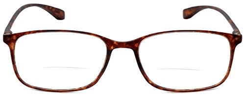 Calabria Flexie BiFocal Reading Glasses in Tortoise #TOP15