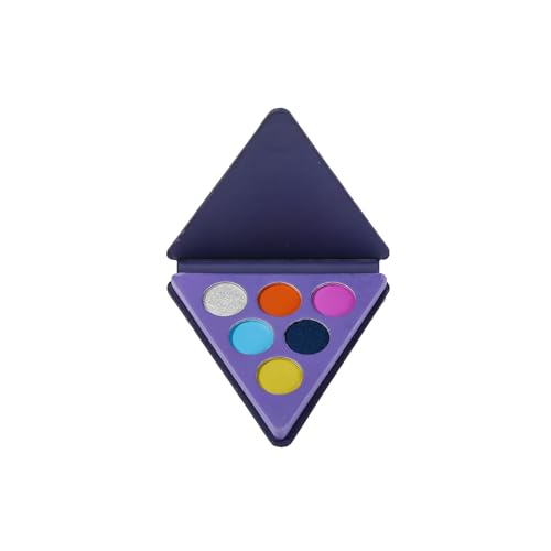 Profusion Cosmetics UFO Beam It Up Kit, 6 Shade Eyeshadow Palette With Neon Liner Shine Bright for Day to Night Stunning Eye Looks, Raise Your Makeup Routine With Premium Beauty Tool