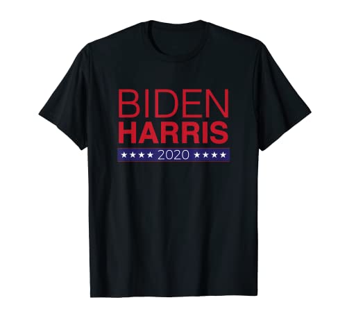 Joe Biden Kamala Harris Presidente Vice 2020 Democratico Liberale Maglietta