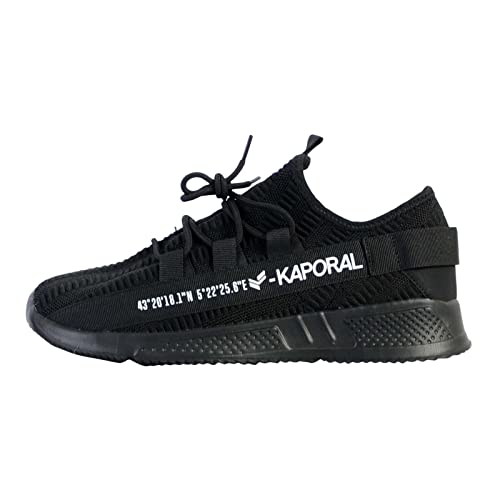 KAPORAL Homme DOFINO Basket, Noir/Noir, 45 EU
