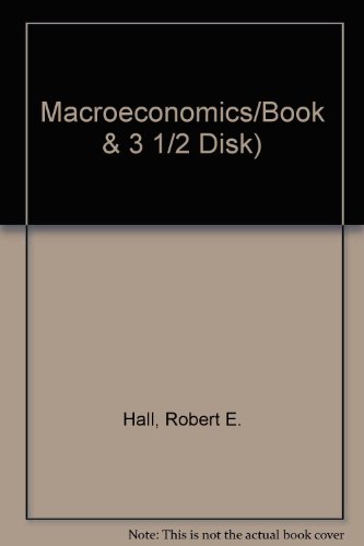 Macroeconomics/Book & 3 1/2 Disk) 0393963616 Book Cover