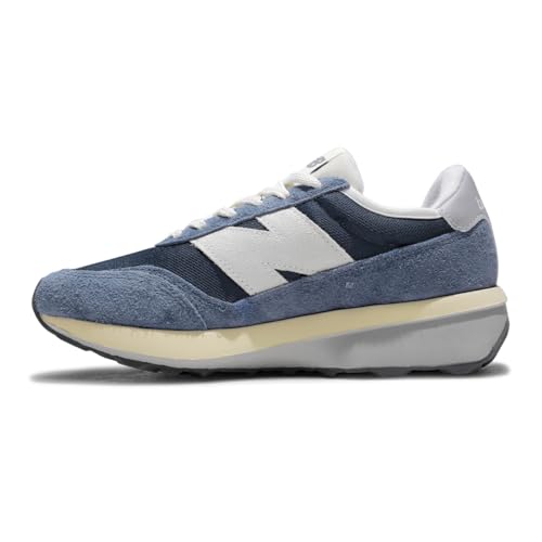Tênis New Balance 370v1 Unissex (Marinho/Bege, BR, Adulto, Numérico, 36)