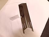 Edelstahl V4A und V2A Flammenverteiler für alle Grills und Größen Brennerabdeckung Hitzeschild Grillblech Brennerblech Gasgrill Grill Mr. Gardener Kingman (1Stk 390mm x 120mm x 1mm V2A)