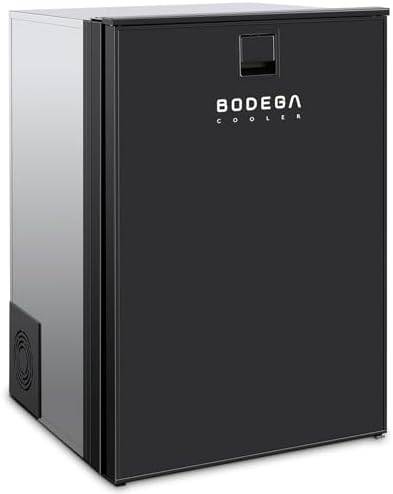 BODEGACOOLER RV Refrigerator, 3.88Cu.Ft RV Fridge Freezer with Dual-Mode