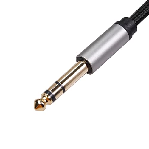 Cable Adaptador Jack 6.35mm a 3.5mm miniatura 2