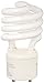 TCP 33123SP CFL Spring Lamp - 100 Watt Equivalent (Only 23w used!) Soft White (2700K) General Purpose Spiral Light Bulb - GU24 Base