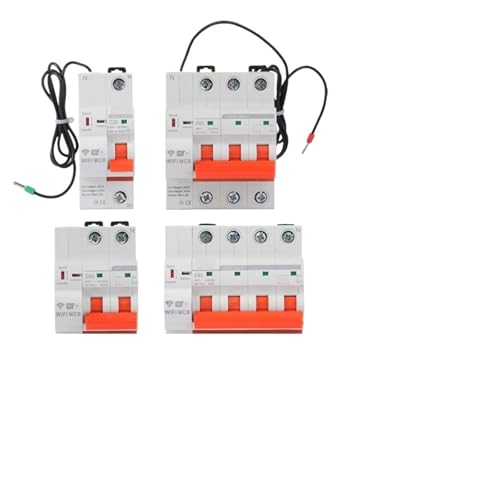 Interrupteur de réenclenchement intelligent temporisé WiFi 32A pour domotique et tableau électrique