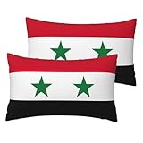 Entretien facile : la parure de lit de luxe imprimée drapeau de la République arabe syrienne est lavable en machine, ce qui peut vous faire gagner plus de temps et d'efforts. Pour une douceur toute l'année et éviter le boulochage, il est fortement recommandé de le laver en cycle doux avec de l'eau froide, de le sécher au soleil ou de le sécher au sèche-linge à basse température si nécessaire.