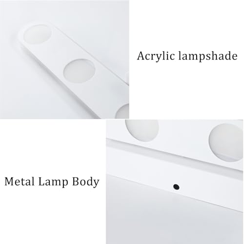 Apliques de Pared LED Espejo Baño Evita Sombras 4 Luces 3