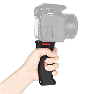 Handheld Grip 1/4″ Screw for Camera Stabilizer Smartphone Handy Grip Tripod System Compatible with Action Cam Canon Nikon Sony Digital Camera Mobile Video Shooting Vlog Camcorder – R003