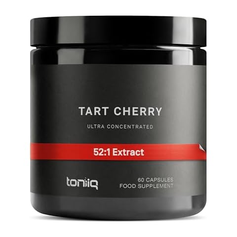 Toniiq Ultra High Strength Tart Cherry Capsules 52,000mg Cover