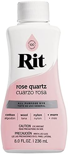 Rit Rosequartz Liquid Dye, 8 oz, Rose Quartz, 8 Fl Oz
