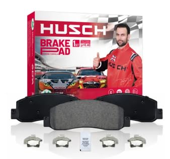 Image of HUSCH D814 Rear Ceramic Brake Pads Kit Fit For Buick LaCrosse 2008-09, For Rendezvous 2002-07, For Chevrolet Impala 2000-01, 2006-10, For Monte Carlo 2000-01, 2006-07, For Venture 2001-05