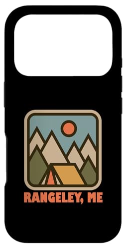 Rangeley Maine Northeast Mountains Outdoors Logo �X�}�z�P�[�X iPhone 17 Pro �p