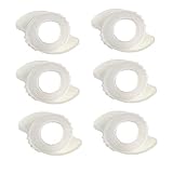 6Pcs(3"W x 2" D) Silicone Door Knob Grips - Anti-static Door Knob Cover - Great Grips with Glow Inserts Sleep Aids-Silicone Doorknob Bumper Grips, Elderly Door Knob Open Doors Easily