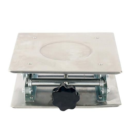 FreeTec Edukacyjne stoliki podnoszone platformy laboratorium podnośnik nożycowy platforma stojąca LAB (20 cm x 20 cm)