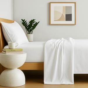 image for Peru Pima 415 Thread Count Percal Queen Sheet Set - 100% Peruvian Pima