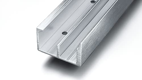 Hovr Solutions 47 Inch (4-Feet) Aluminum Floating Shelf Bracket System, 300Lb Load Capacity, Professional T6 Aircraft-Grade Aluminum, Three Pack (1005) #TOP3