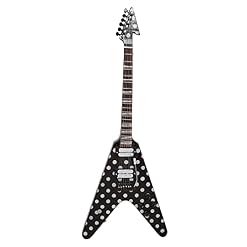 Réplique de guitare miniature Randy Rhoads (Quiet Riot) – Cadeaux musicaux – Ornement fait à la main – Comprend une… - Les Beatles, Paul McCartney, John Lennon, RIngo Starr, George Harrison Réplique de guitare miniature Randy Rhoads (Quiet Riot) – Cadeaux musicaux – Ornement fait à la main – Comprend une… – Image 2