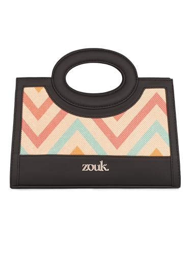Image of ZOUK Zoe Sling Bag | Stylish Women's Crossbody Bags | Purse | Detachable Strap | Water-Resistant | Trendy Girls Side Bag | Compact & Chic