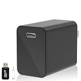 HIGSEEU 4K Smart Camera Charger with 2.4G/5Ghz Dual WiFi, 160° Wide Angle, Motion Detection, Type-C...