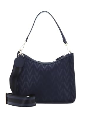 Valentino borsa a tracolla Sacca Punch Shoulder Bag Blu blu scuro