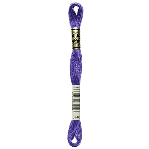 Image of DMC 6-Strand Embroidery Cotton Floss, Dark Blue Violet