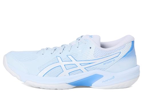 ASICS ASICS Women's Beyond FlyteFoam Indoor Sport Shoes, 11, Light Blue/White