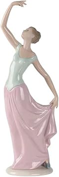 Nao by Lladro Collectible Porcelain Figurine The Dance is Over - 14" Tall - Elegant Ballerina