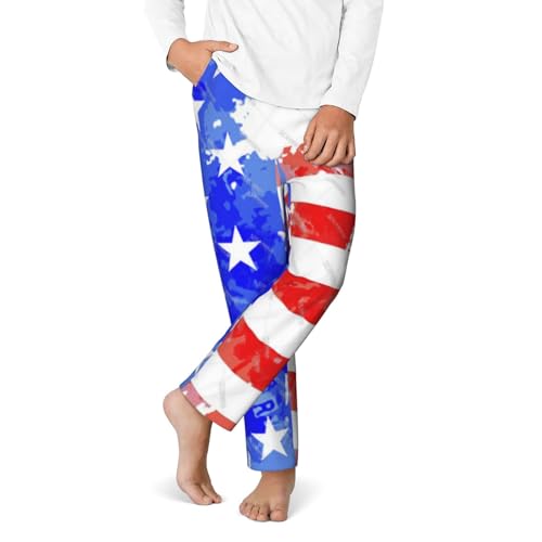 Whale Kids Full Print Bottoms ，Soft Cotton-Like Fabric, Elastic Waist For Casual Play And Daily Wear4