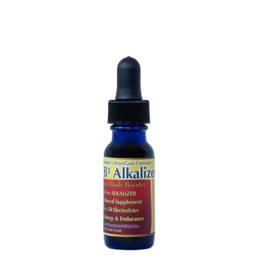Trace Minerals - Fulvic Minerals - *B3* Alkaline Drops - Add to Water - Help ALKALIZE, Balance pH - Organic Fulvic, Humic Acid Concentrate - The B3 Alkalizer - 2-6 Month Supply