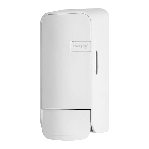 Miniatura 2 de EZbrnd - Dispensador manual de jabón de espuma y desinfectante de manos para uso comercialbañooficina, 33.8 fl oz, color blanco