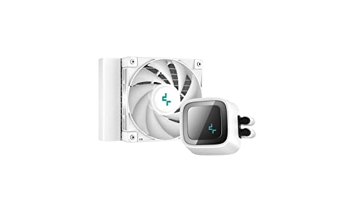 Deepcool Ls320 Wh High Performance Argb Simple Water Cooling Cooler With Infinity Mirror Pump Head, White Model #TOP1