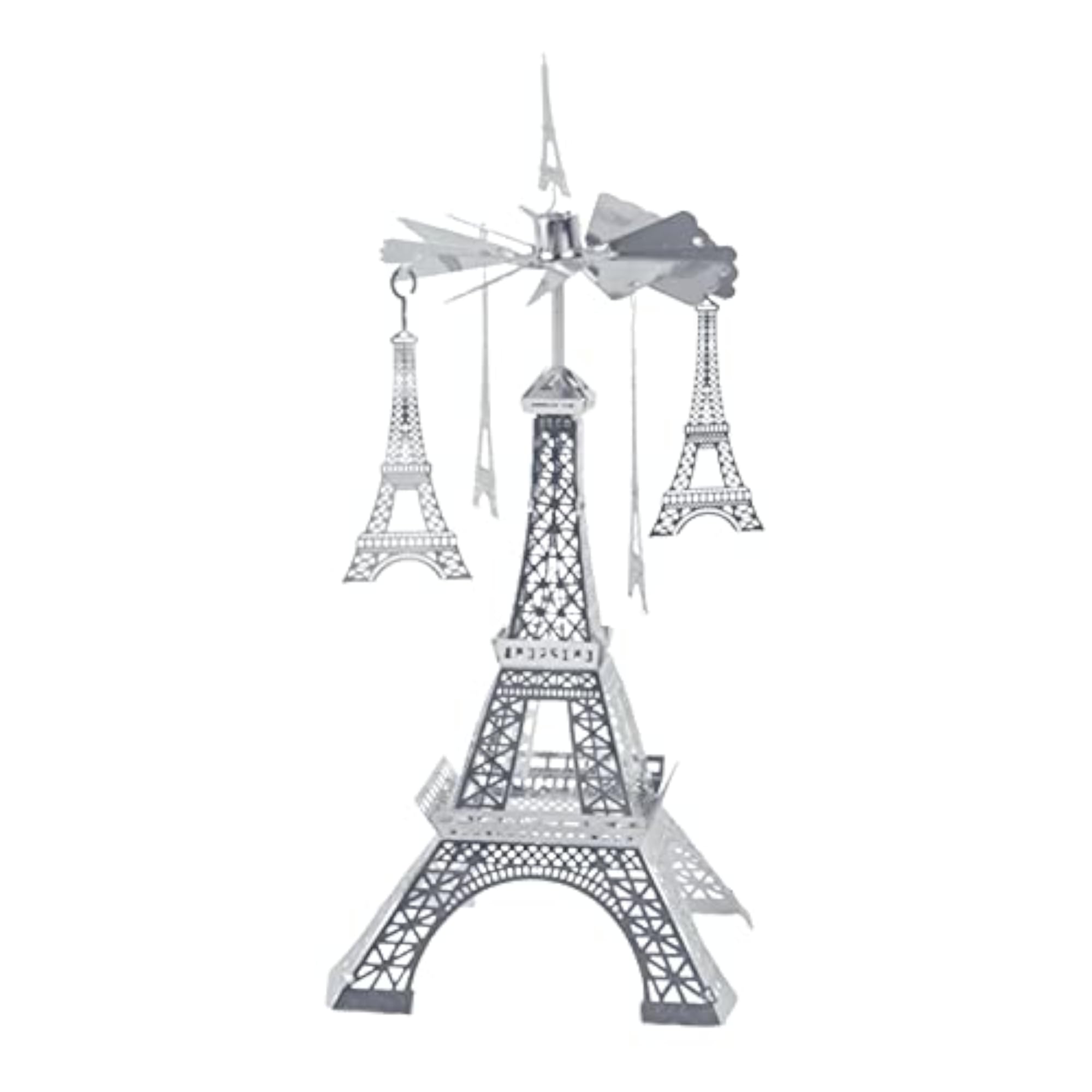 Eiffel Tower Figurine Rotating Candle Holder, Lovely Decor