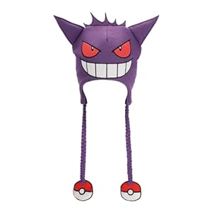 Pokémon Gengar Purple Laplander Knit Cap