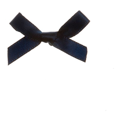 Personal Impressions Nœud en Satin Bleu Marine Multicolore