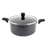 Diamètre : 24 cm Tefal Faitout Couvercle en verre avec ouverture vapeur Diamètre 24 cm Passe au lave-vaisselle