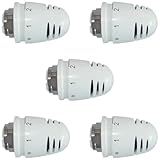 Herz Heizkörperthermostat 5er Set 1920060 Minidim Fig. 9200 6–28 °C
